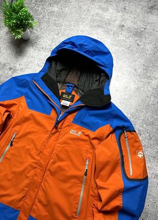 Мужская куртка/ ветровка jack wolfskin ski rain jacket!3 фото