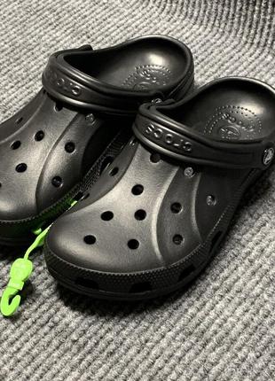 Крокс рален клог чорні crocs ralen clog black9 фото