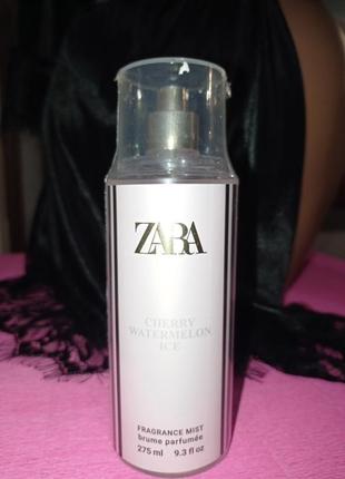 .

парфюмированный спрей для тела zara cherry watermelon ice exclusive euro 275 мл