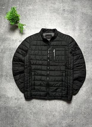 Мужской микропуховик guess classic down jacket!