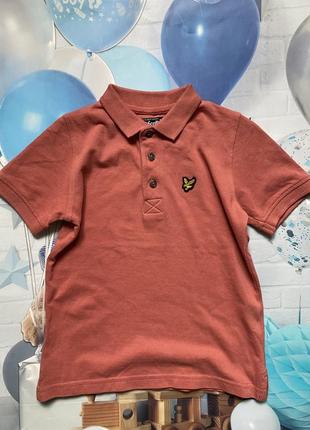 Lyle&amp;scott 4,5 лет футболка поло мальчик