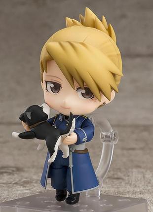 Оригинальная фигурка нендороид реза хоукай с аниме стальной алхимик fullmetal alchemist nendoroid riza hawkeye 9064 фото