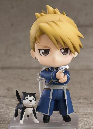 Оригинальная фигурка нендороид реза хоукай с аниме стальной алхимик fullmetal alchemist nendoroid riza hawkeye 906