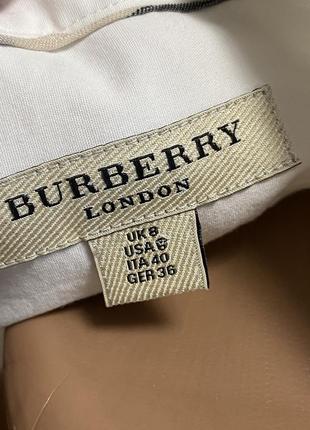 Burberry белая рубашка с рюшами оригинал7 фото