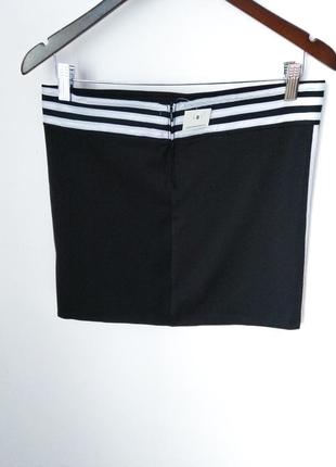 Спортивная юбка под купальник черная мини climalite m оригинал6 фото