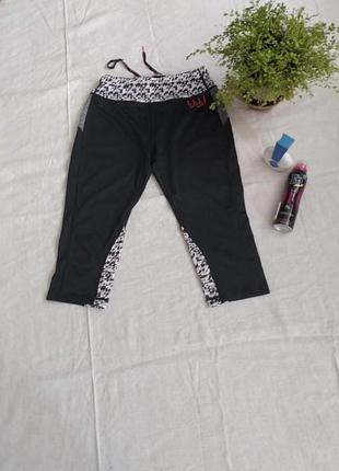 Спортивные укороченные лосины леггинсы бренда elle sport uk 10 eur 38
