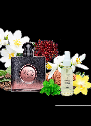 Парфюмированная вода женский black opium 68 ml