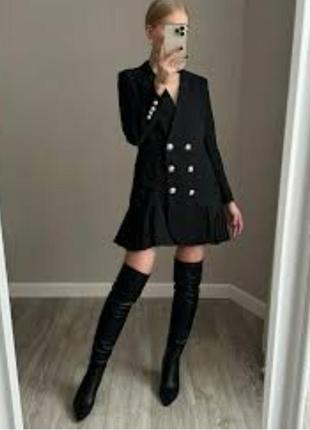 Двубортна сукня-плащ,нова