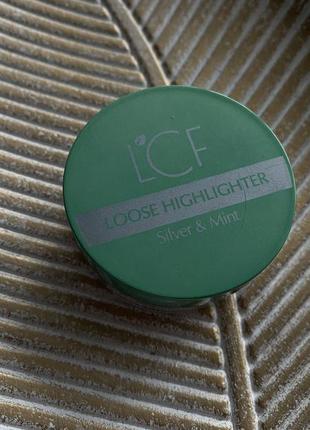 Lcf loose highlighter silver & mint