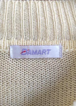 Светр джемпер пуловер damart пог 63-704 фото