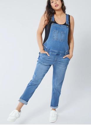 Джинсовый комбинезон maternity