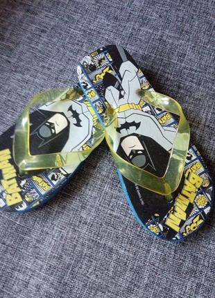 В'єтнамки шльопанці сланці flip-flops batman р. 331 фото