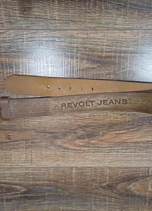 Фирменный ремень revolt jeans!3 фото