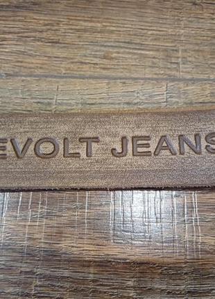 Фирменный ремень revolt jeans!2 фото