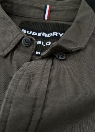 Рубашка superdry/британия, коттон, мужская р.м новая3 фото