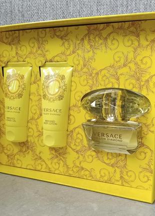 Versace yellow diamond подарунковий набір для жінок (оригінал)