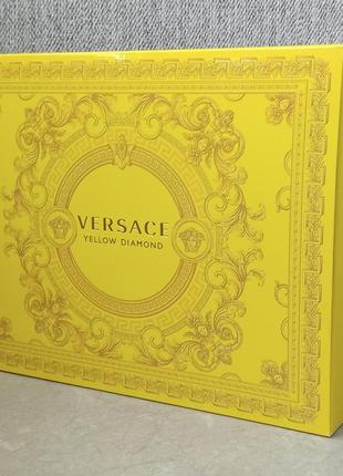 Versace yellow diamond подарочный набор для женщин (оригинал)2 фото