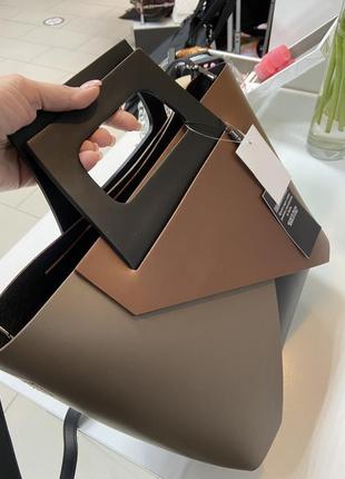 Невероятно стильная сумка из натуральной итальянской кожи мега качественная мега модная2 фото