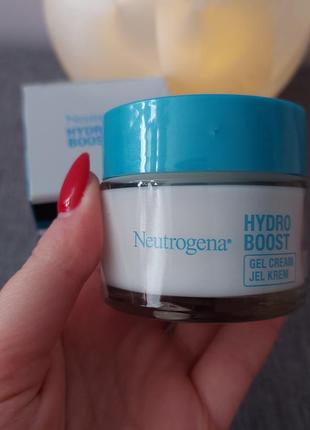 Увлажняющий крем-гель для лица neutrogena hydro boost gel-cream2 фото