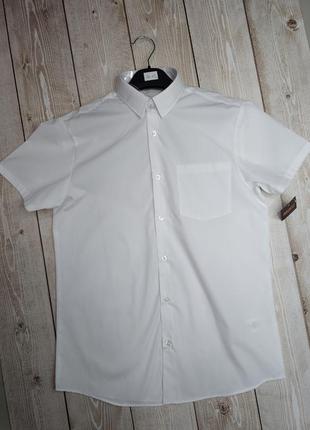 Рубашка рубашка белая george 14-15, 15-16