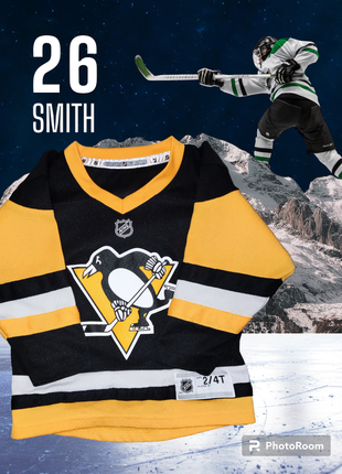 Детский хоккейный джерси nhl pittsburgh penguins