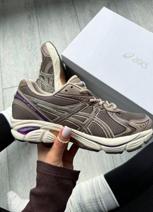 Кроссовки asics#h2160 - dark taupe1 фото