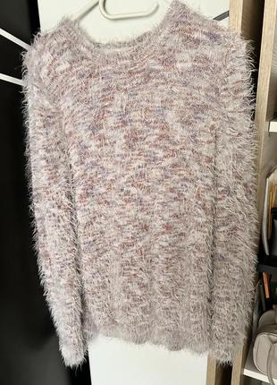 Zara светр у джемпер пухнастий 38