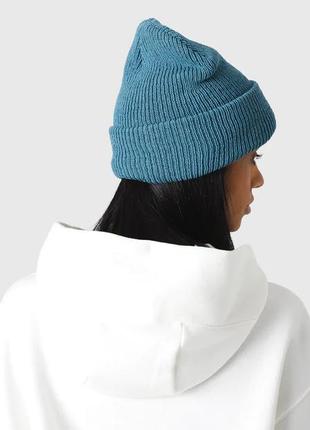 Нова зимова шапка nike (найк swoosh beanie in blue hat) з америкари7 фото