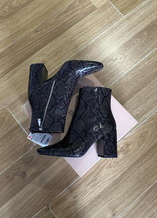 Новые ботинки ботльоны zara