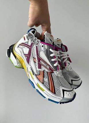 Крутейшие женские кроссовки в стиле balenciaga runner sneaker multicolour цветные