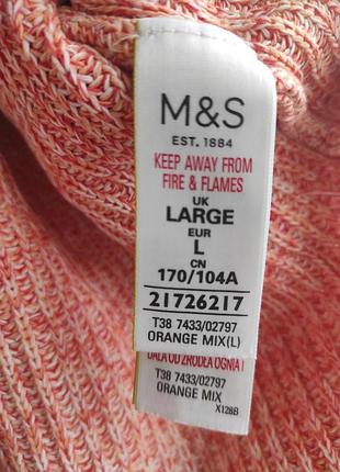 Натуральний светр marks & spencer пог 68-766 фото