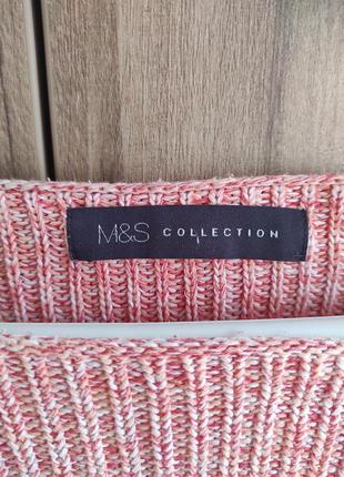 Натуральний светр marks & spencer пог 68-765 фото