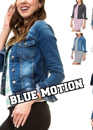 Жіноча джинсова куртка blue motion, розмір s (36/38)
