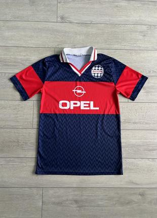 Bayern munich opel vintage rare football soccer m футбольна футболка