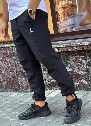 Мужские демисезонные спортивные брюки мужские брюки из плащевки jordan sportswear pant cf woven core-tex