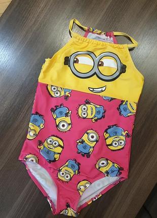 Купальник primark гадкий я с миньйоном на 9-10 лет