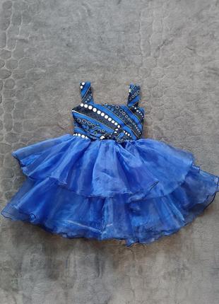 Сукня святкова пишна на дівчинку 1-3 роки1 фото