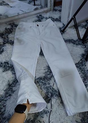 Білі джинси m&s джинсы