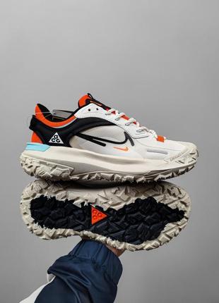Кроссовки nike acg mounth fly beige/orange