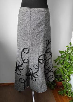 Теплая юбка с орнаментом 18 р от simon jeffery1 фото