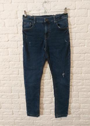 Фирменные стрейчевые джинсы 11-12 лет