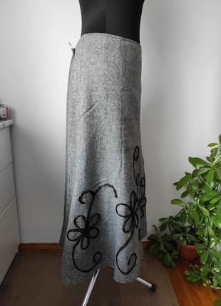 Теплая юбка с орнаментом 18 р от simon jeffery2 фото