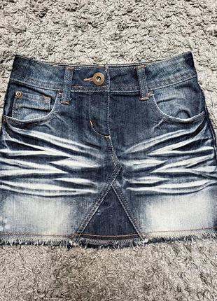 Джинсовая юбка