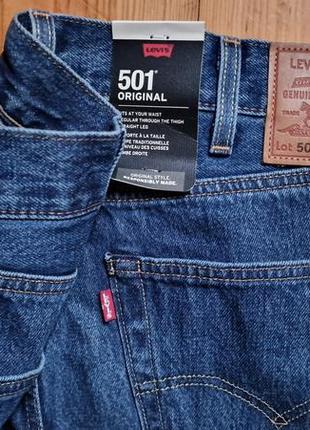 Брендові фірмові демісезонні зимові джинси levi's 501 premium,оригінал із сша,нові з бірками.4 фото
