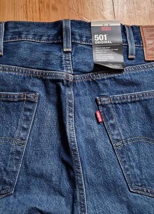 Брендові фірмові демісезонні зимові джинси levi's 501 premium,оригінал із сша,нові з бірками.3 фото