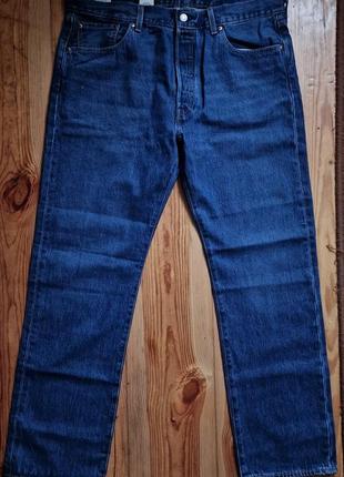 Брендові фірмові демісезонні зимові джинси levi's 501 premium,оригінал із сша,нові з бірками.2 фото