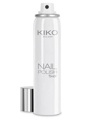 Фіксатор лаку для нігтів kiko nail polish fixer