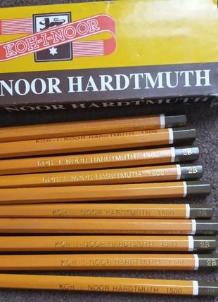 Олівець графітний koh-i-noor 1500 2в2 фото