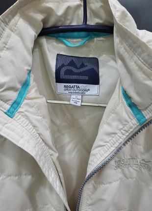 Regatta ветровка, куртка, кофта молочная оригинал. крутая!5 фото