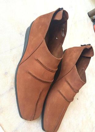 Франция! женские рыжие замшевые туфли arche